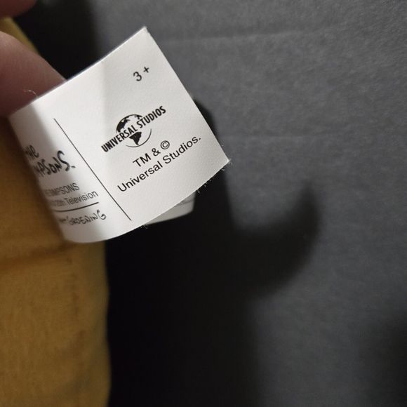 RARE ITEM! Matt Groening "The Simpsons" Stuffed Plush Donut Doughnut Pillow 14" - Picture 4 of 7